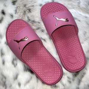 NWOT Mauve Puma Cat Slides 7